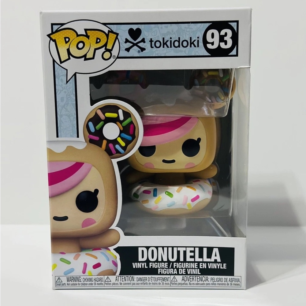 Funko Pop Tokidoki Donutella #93 Vinyl Bobblehead Figure Anime Animation